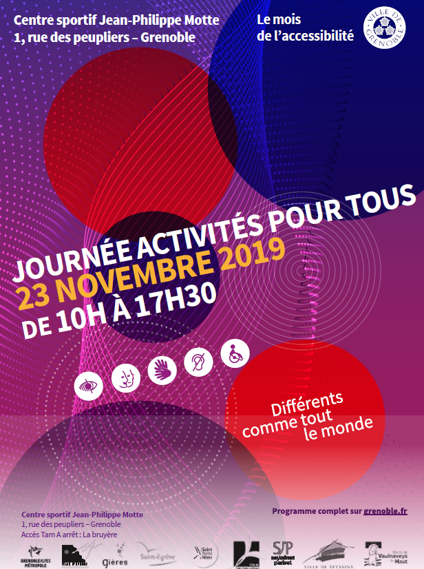 Journée sportive activités pour tous 23 novembre 2019