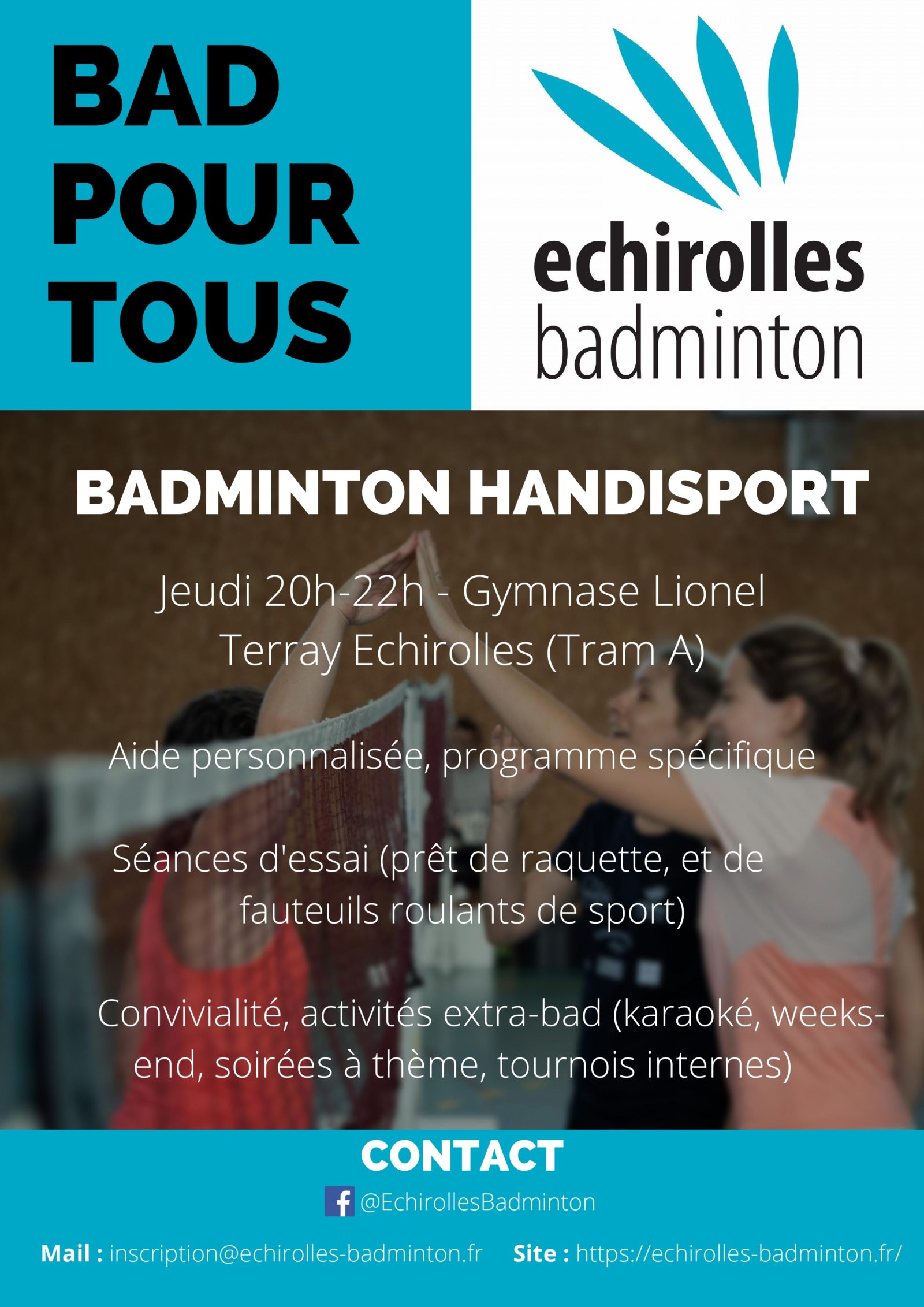 «Bad pour tous» à Echirolles