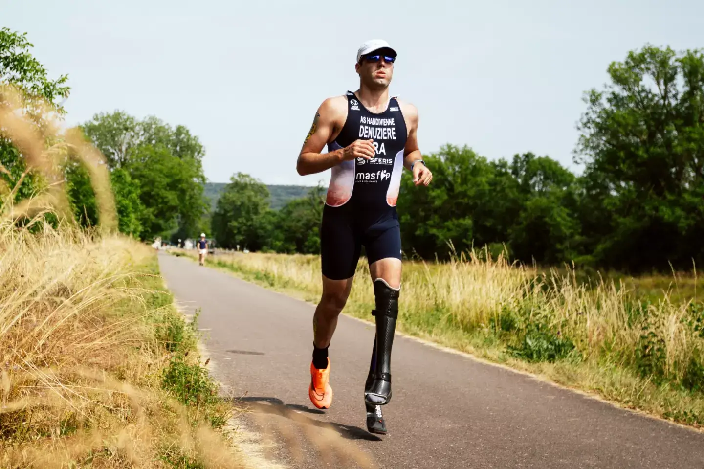 Cédric Denuzière en course à pied