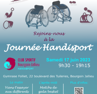 Journée Handisport à Bourgoin-Jallieu