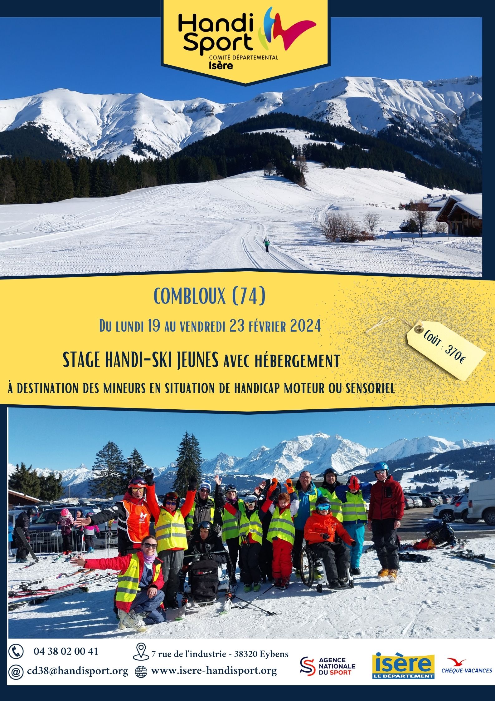 Stage ski jeunes – Combloux 2024