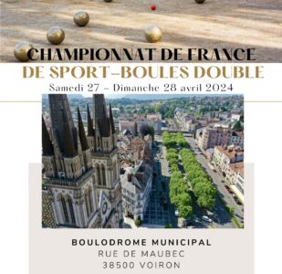 CHAMPIONNAT DE FRANCE DE SPORT-BOULES DOUBLE