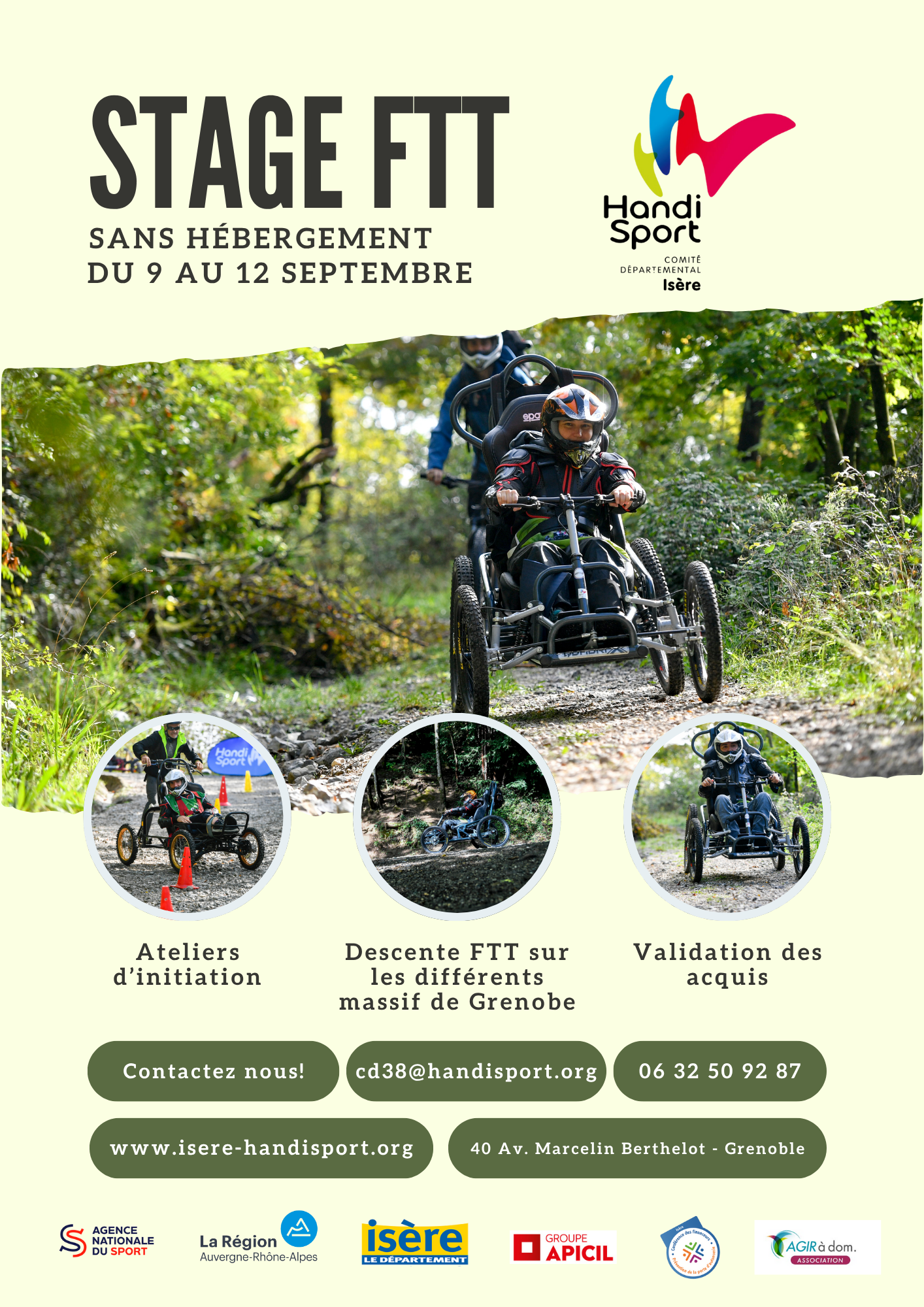 Affiche STAGE FTT
