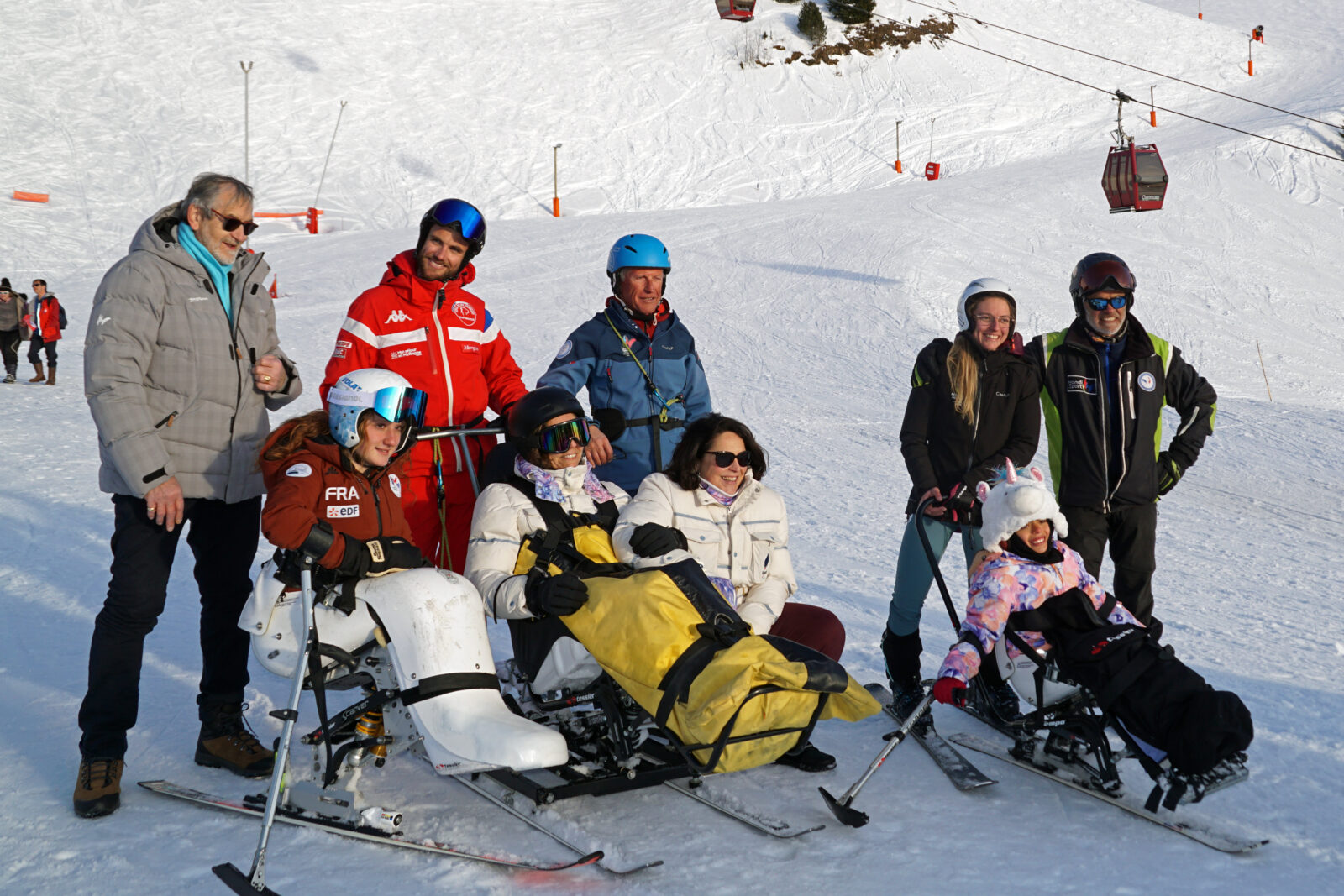 Encadrement des jeunes sur les pistes